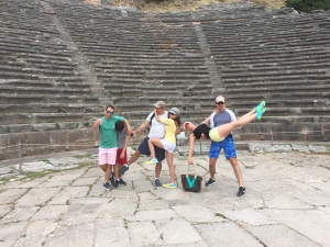 mode de vie fit greece delphi amphitheatre fun