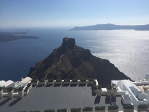 mode de vie fit shanna santorini caldera best views