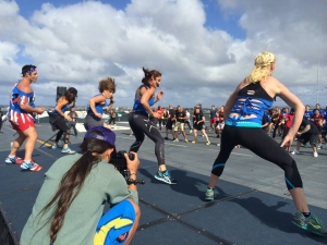 mode de vie fit shanna bootcamp uss midway charity work