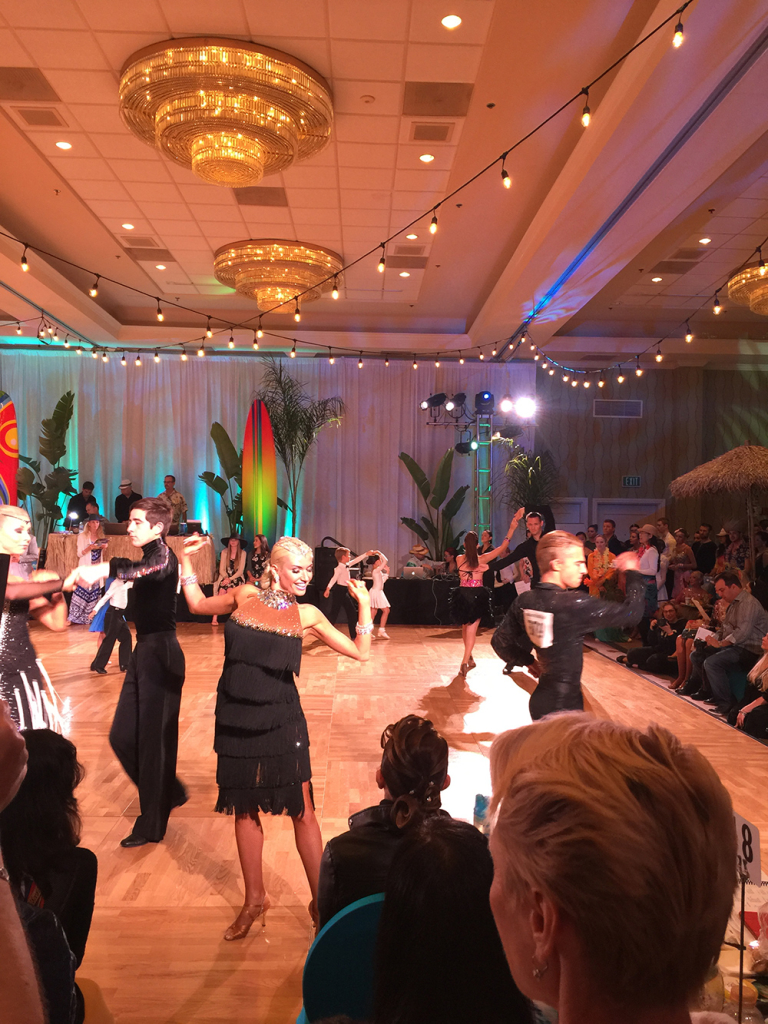 mode de vie fit ballroom dance competition beach bash san diego dance floor