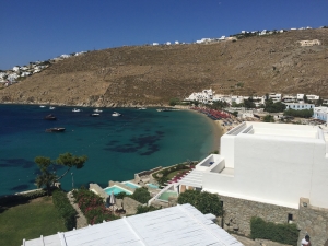 mode de vie fit mykonos blu hotel view from our blu villa