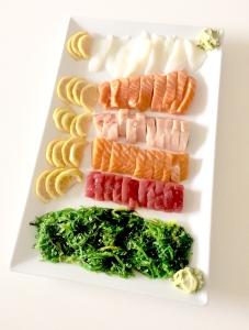 mode de vie fit shanna sashimi homemade platter