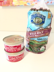 mode de vie fit shanna trader joe's best finds canned salmon wild rice organic cakes