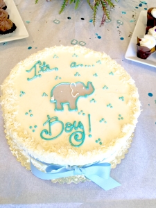 mode de vie fit shanna baby shower cake