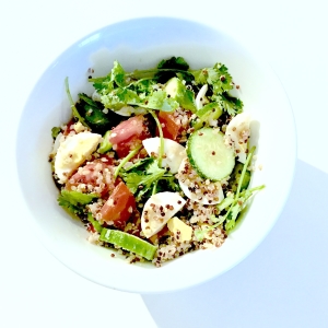 mode de vie fit shanna spicy quinoa salad