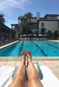 mode de vie fit shanna pool sea island the cloisters hotel beach club wedding destination