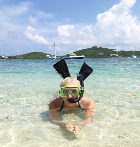 mode de vie fit shanna snorkel us virgin islands the ritz st thomas