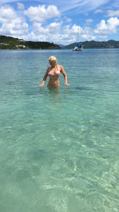 mode de vie fit shanna us virgin islands st thomas the ritz carlton bay swim