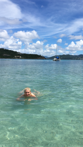 mode de vie fit shanna us virgin islands swim the ritz st thomas