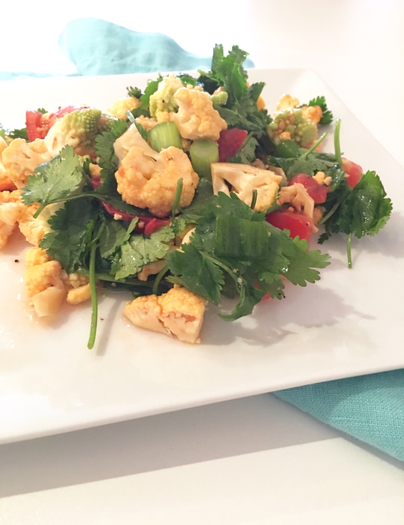 mode de vie fit vegan cauliflower ceviche